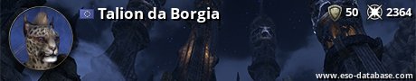 Signatur von Talion da Borgia