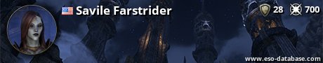 Signatur von Savile Farstrider