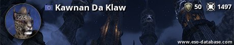 Signatur von Kawnan Da Klaw