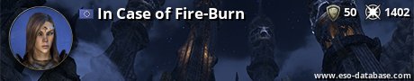 Signatur von In Case of Fire-Burn