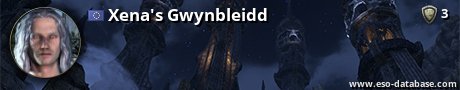 Signatur von Xena's Gwynbleidd
