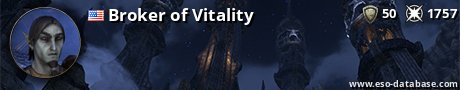 Signatur von Broker of Vitality