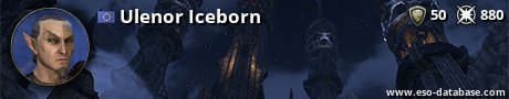 Signatur von Ulenor Iceborn