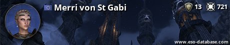 Signatur von Merri von St Gabi