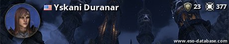 Signatur von Yskani Duranar