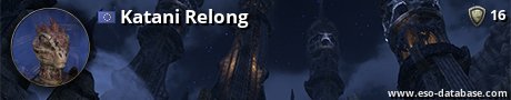 Signatur von Katani Relong