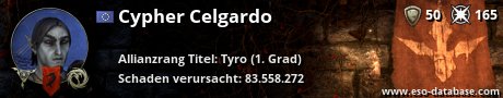 Signatur von Cypher Celgardo