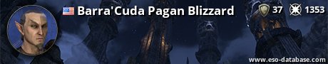 Signatur von Barra'Cuda Pagan Blizzard