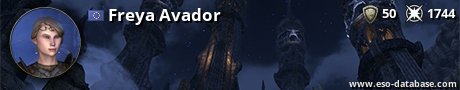 Signatur von Freya Avador