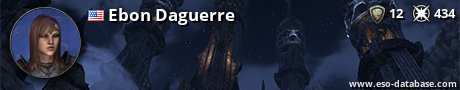 Signatur von Ebon Daguerre