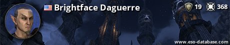 Signatur von Brightface Daguerre