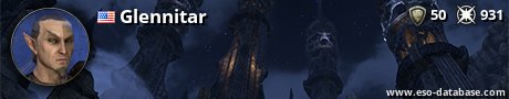 Signatur von Glennitar