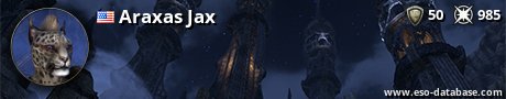 Signatur von Araxas Jax