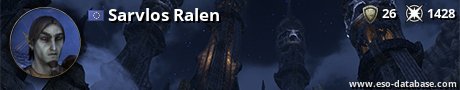 Signatur von Sarvlos Ralen