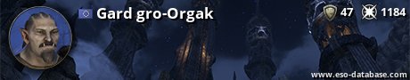 Signatur von Gard gro-Orgak