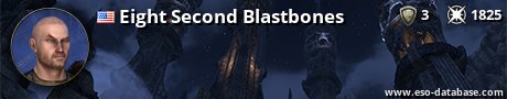 Signatur von Eight Second Blastbones