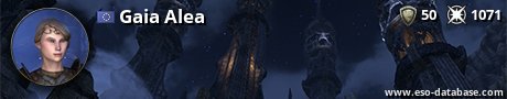 Signatur von Gaia Alea