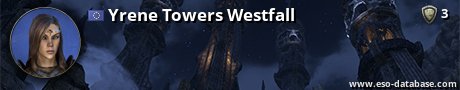 Signatur von Yrene Towers Westfall