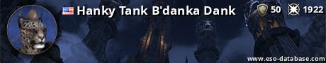 Signatur von Hanky Tank B'danka Dank