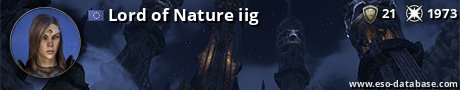 Signatur von Lord of Nature iig