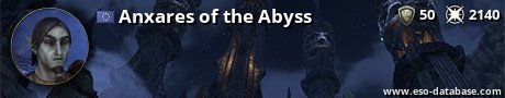 Signatur von Anxares of the Abyss