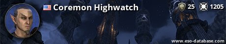 Signatur von Coremon Highwatch