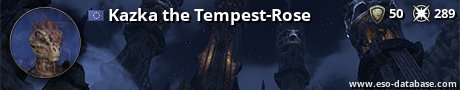 Signatur von Kazka the Tempest-Rose