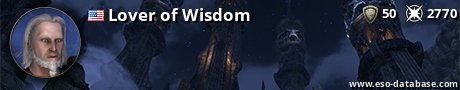 Signatur von Lover of Wisdom
