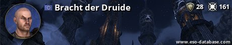 Signatur von Bracht der Druide