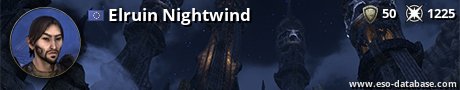 Signatur von Elruin Nightwind