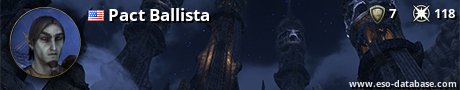 Signatur von Pact Ballista