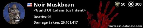 Signatur von Noir Muskbean