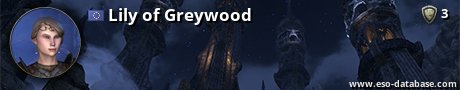 Signatur von Lily of Greywood