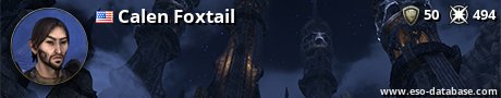 Signatur von Calen Foxtail