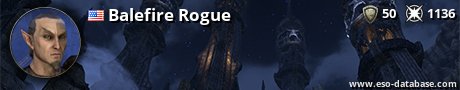 Signatur von Balefire Rogue