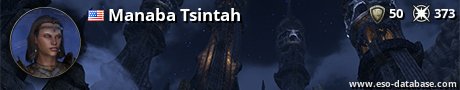 Signatur von Manaba Tsintah