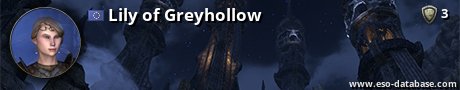 Signatur von Lily of Greyhollow