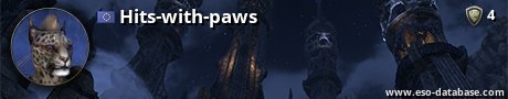 Signatur von Hits-with-paws
