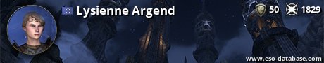 Signatur von Lysienne Argend