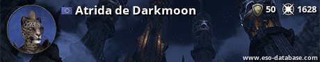 Signatur von Atrida de Darkmoon