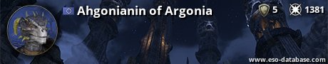 Signatur von Ahgonianin of Argonia