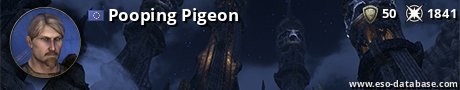 Signatur von Pooping Pigeon