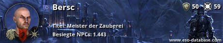 Signatur von Bersc