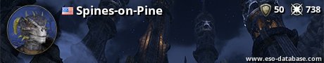 Signatur von Spines-on-Pine
