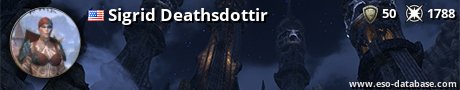 Signatur von Sigrid Deathsdottir
