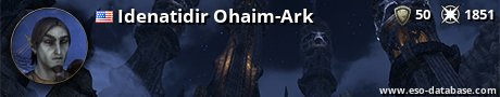 Signatur von Idenatidir Ohaim-Ark