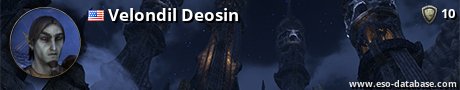 Signatur von Velondil Deosin