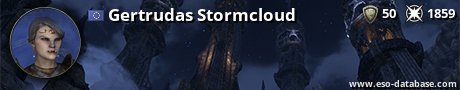 Signatur von Gertrudas Stormcloud