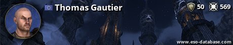 Signatur von Thomas Gautier
