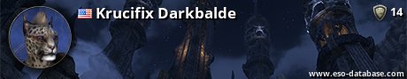 Signatur von Krucifix Darkbalde